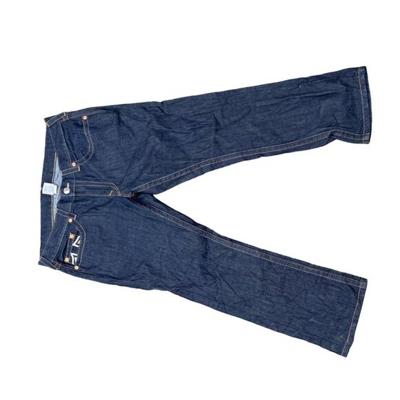 Vintage True Religion Jeans Size 36 STRAIGHT Blue - Picture 6 of 7
